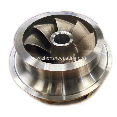 Stainless steel Pump impeller made by investment casting